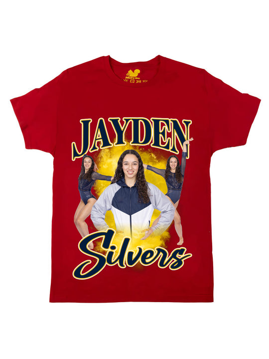 Jayden Silvers Initials Oversize Print