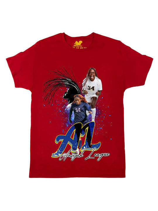 Aniyah League Initials Oversize Print