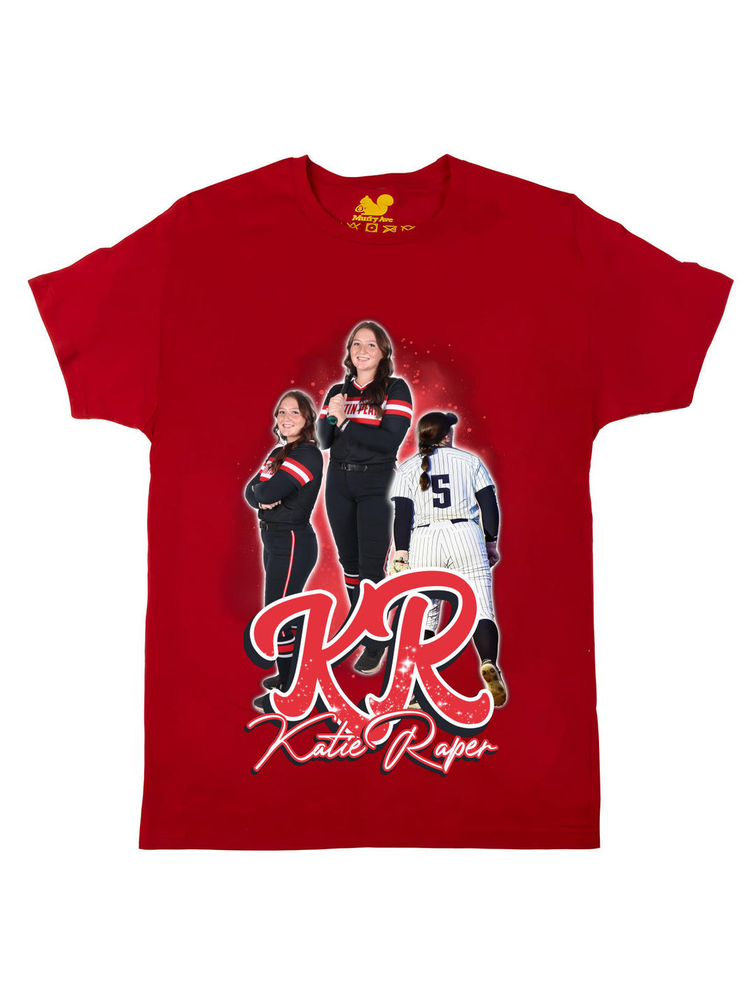 Katie Raper Initials Oversize Print