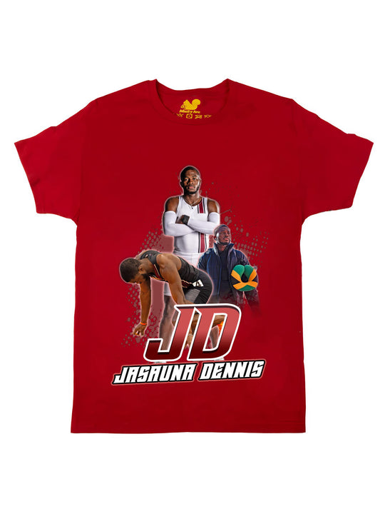 Jasauna Dennis Initials Oversize Print