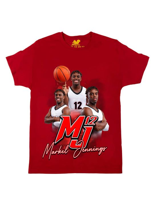 Markel Jennings Initials Oversize Print