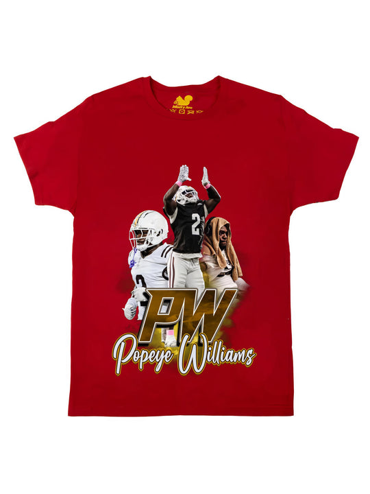 Popeye Williams Initials Oversize Print