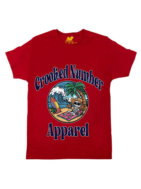 Crooked Number Apparel Oversize Print