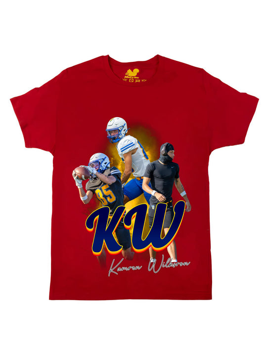 Kamren Wilkerson Initials Oversize Print