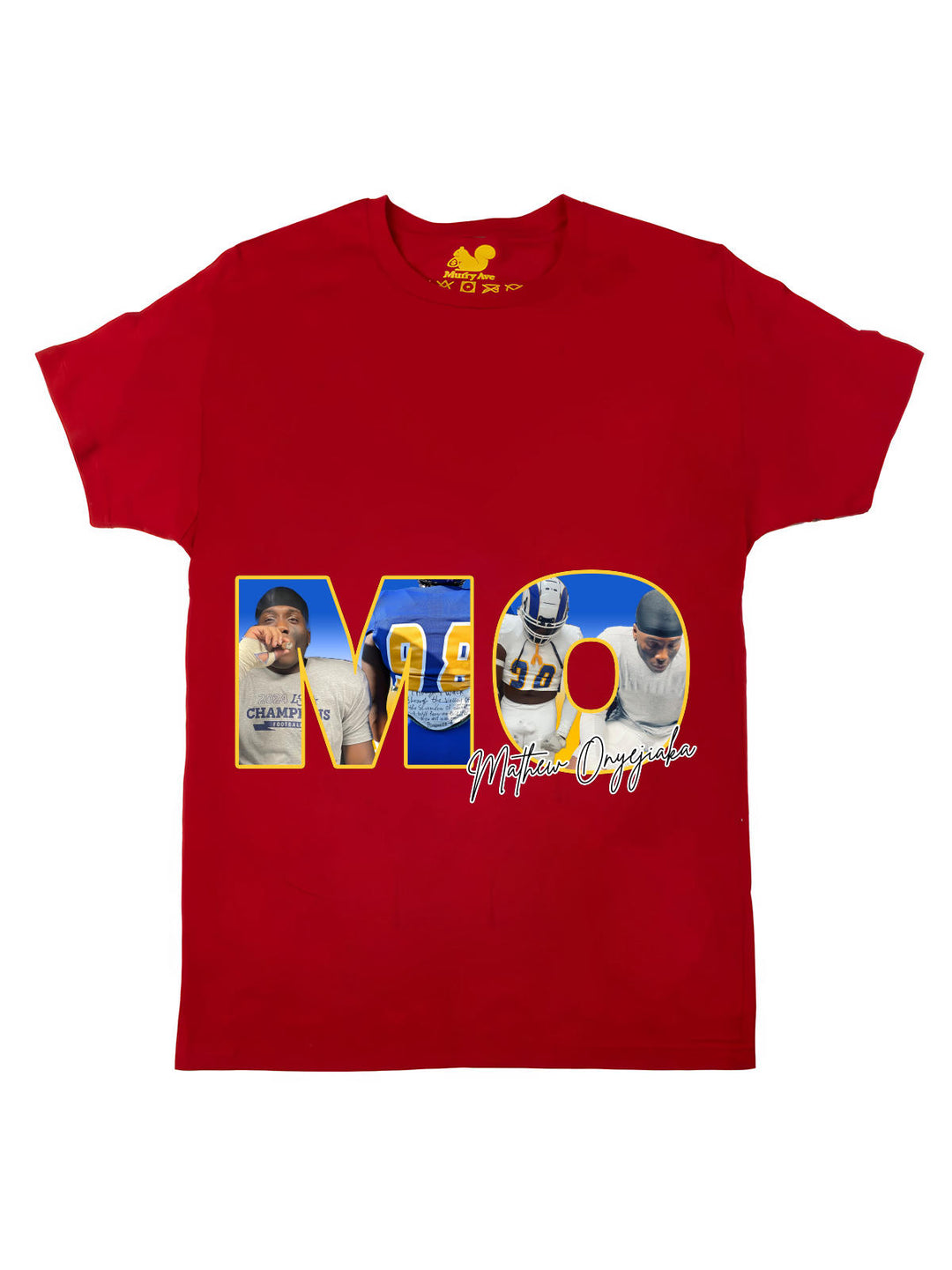 Mathew Onyejiaka Initials Oversize Print
