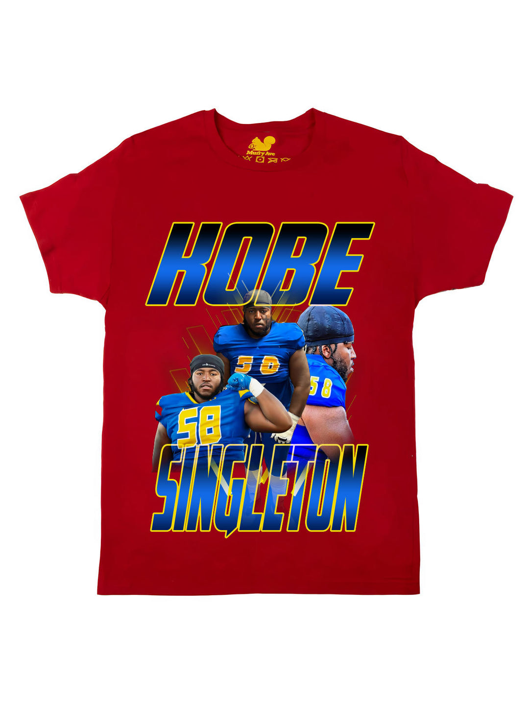 Kobe Singleton Collage Oversize Print