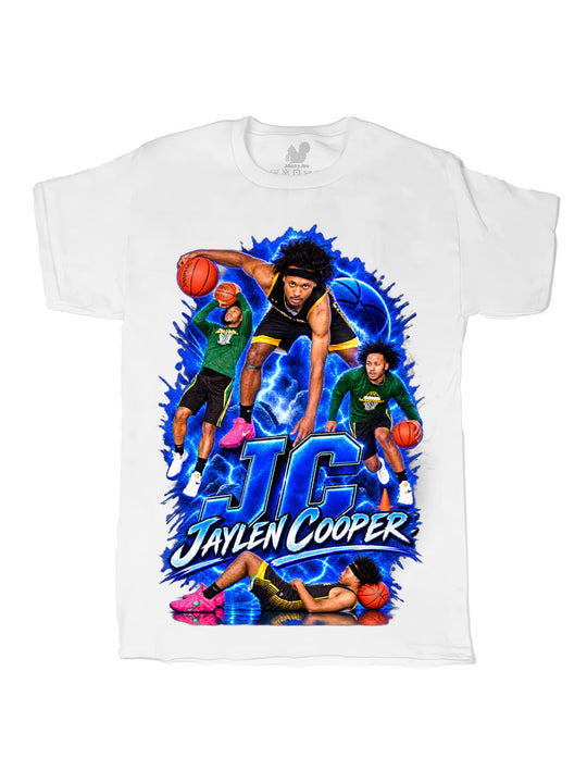 Jaylen Cooper Initials Oversize Print