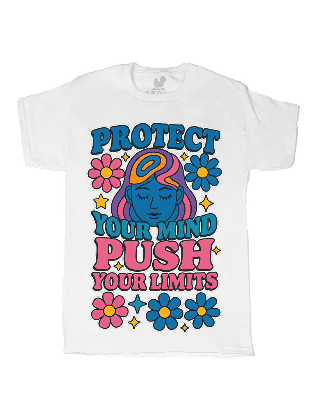 Protect Your Mind Push Your Limits Oversize Print