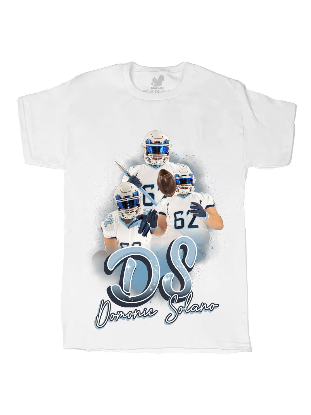 Domonic Solano Initials Oversize Print