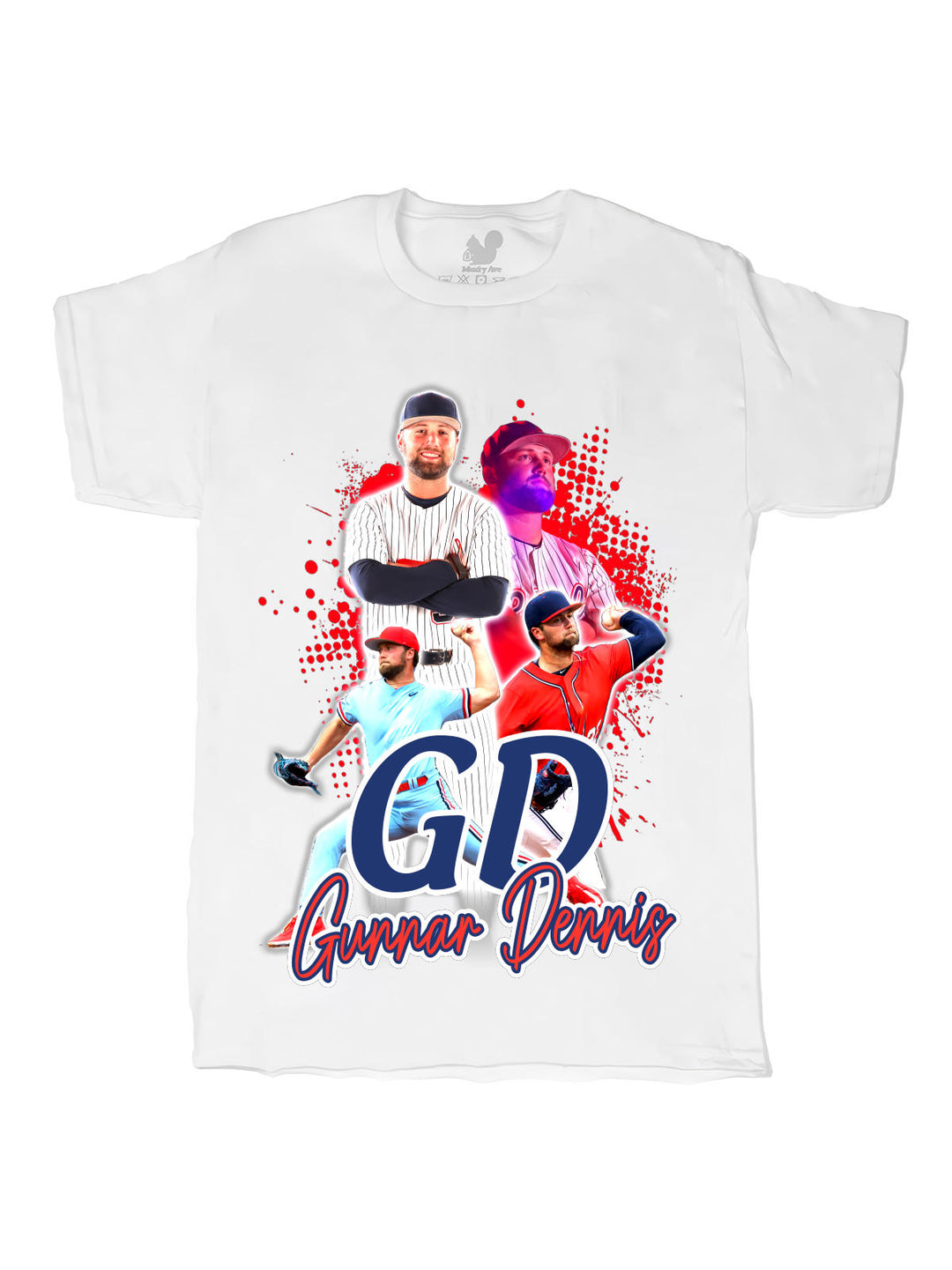 Gunnar Dennis Initials Oversize Print