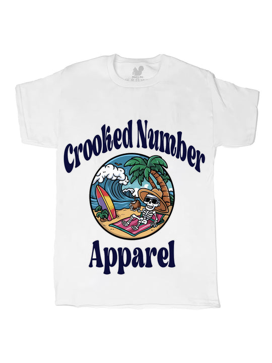Crooked Number Apparel Oversize Print