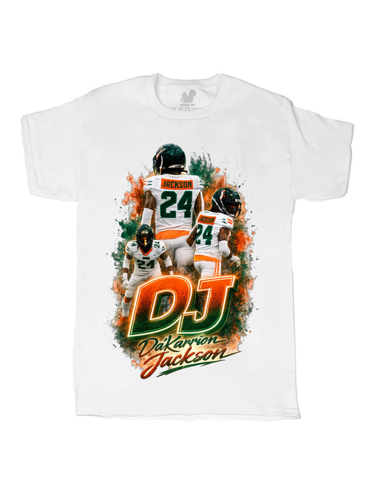 Da'Karrion Jackson Initials Oversize Print