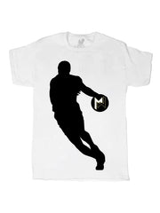 Marques Warrick Logo Oversize Print