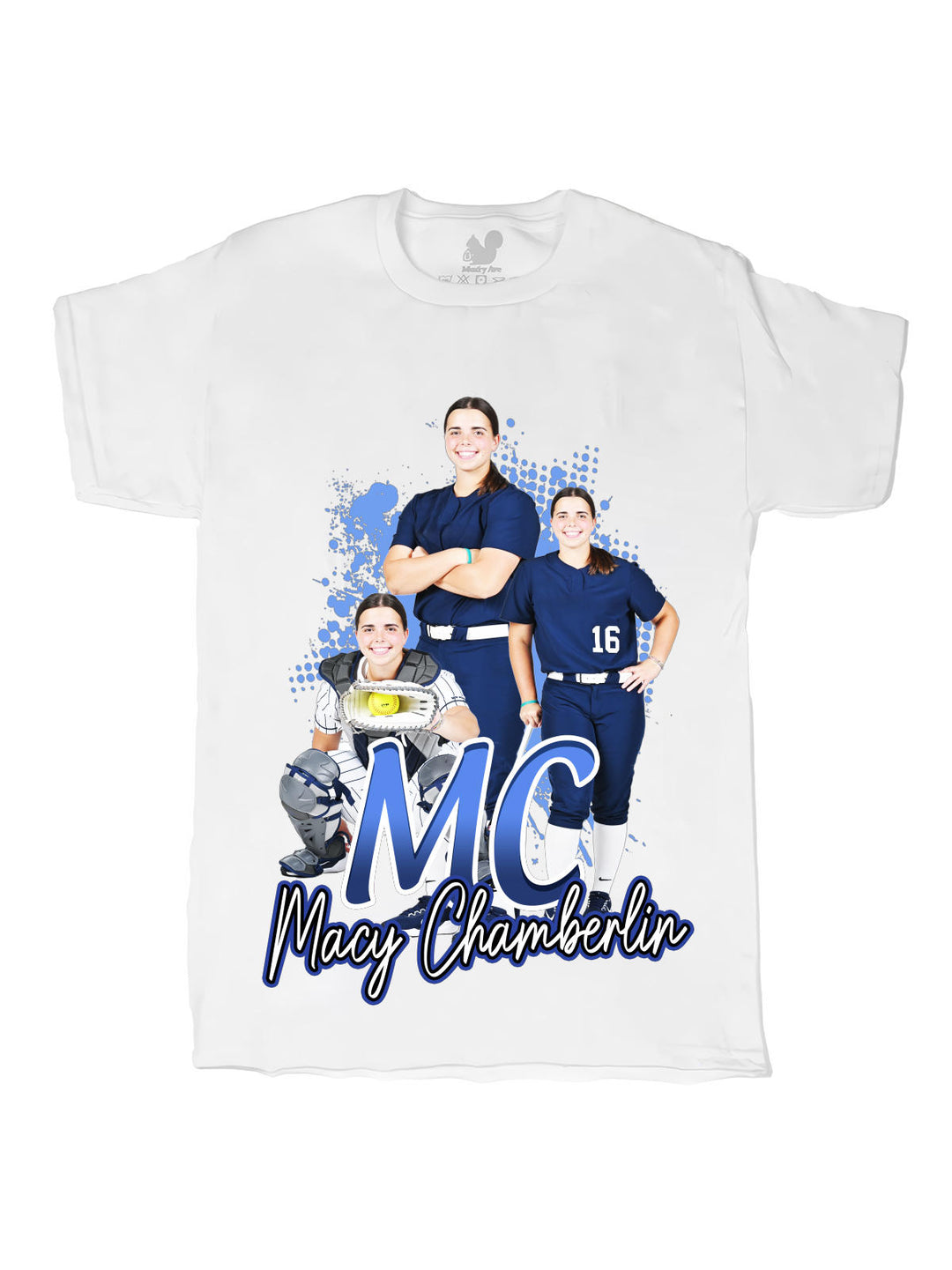 Macy Chamberlin Initials Oversize Print