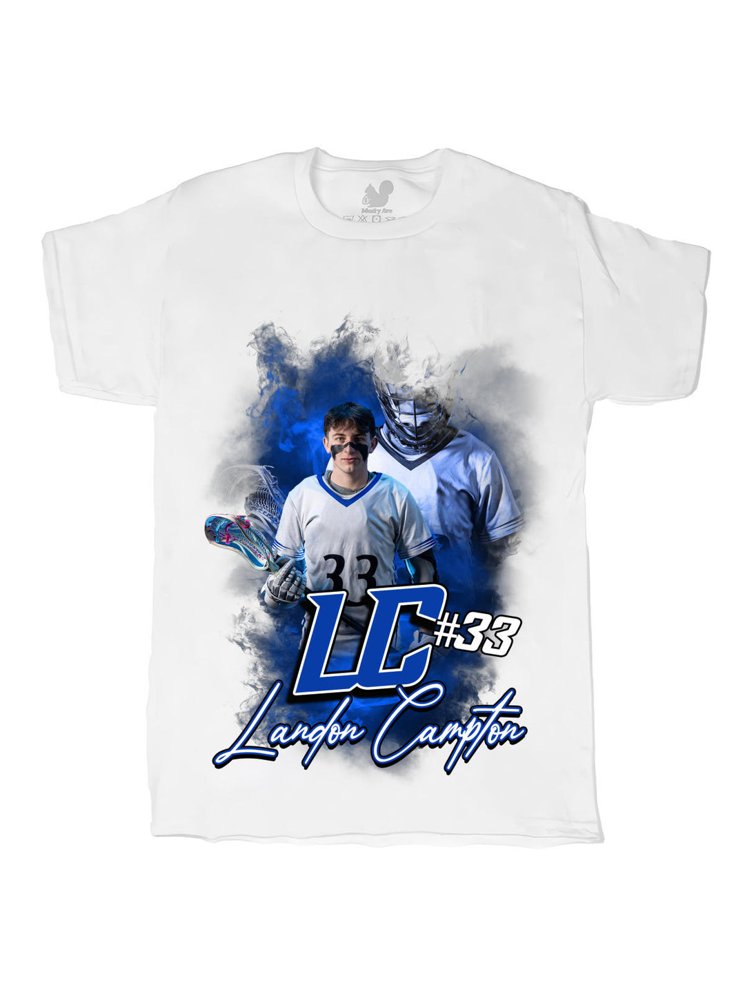 Landon Campton Initials Oversize Print