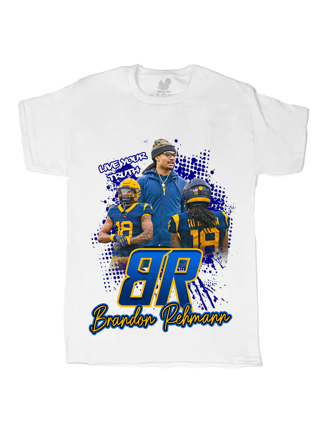 Brandon Rehmann Initials Oversize Print