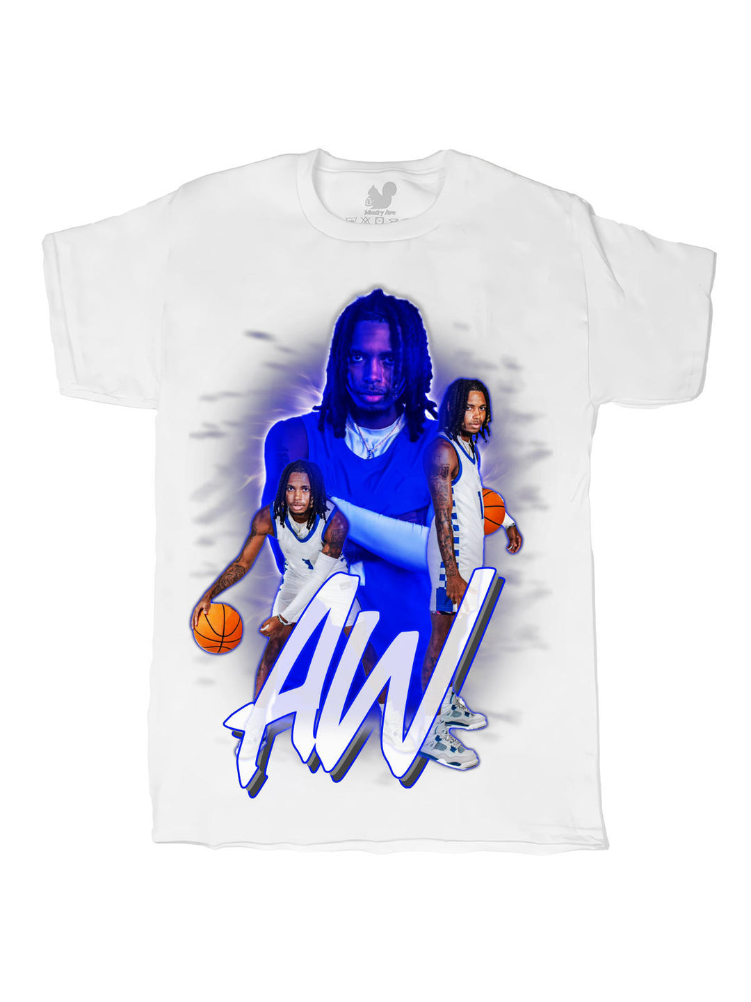 AJ White Collage Oversize Print