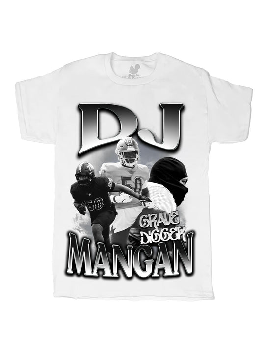 DJ Mangan Initials Oversize Print