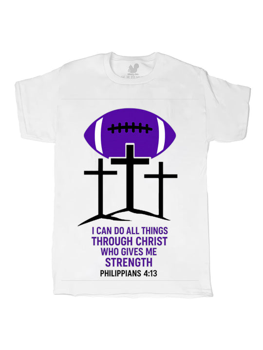 Football Cross Oversize Print