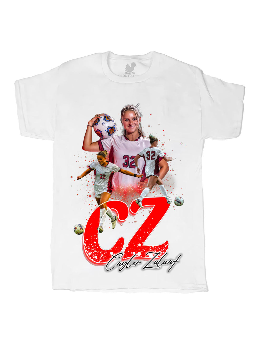 Cuyler Zulauf Initials Oversize Print