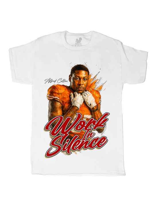 Work In Silence Portrait Oversize Print