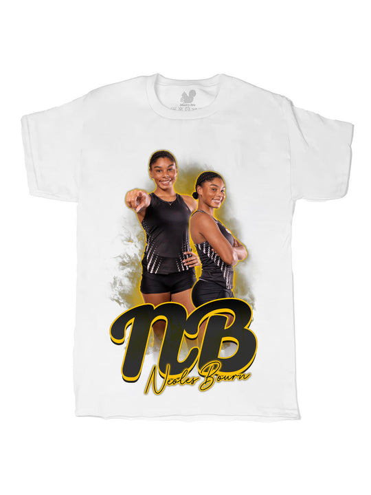 Neoles Bourn Initials Oversize Print