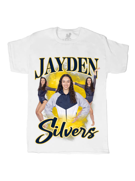 Jayden Silvers Initials Oversize Print