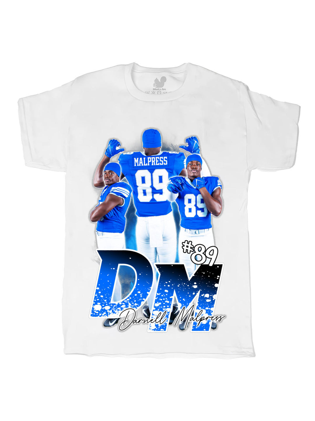 Darnell Malpress Initials Oversize Print