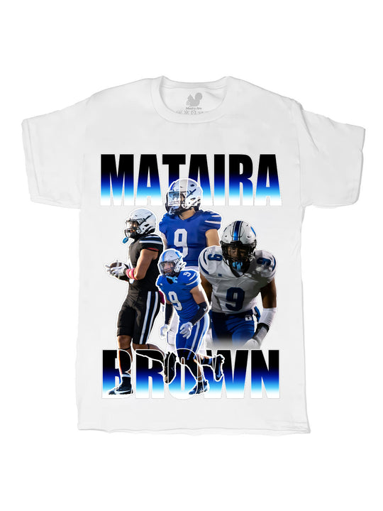 Mataira Brown Collage Oversize Print