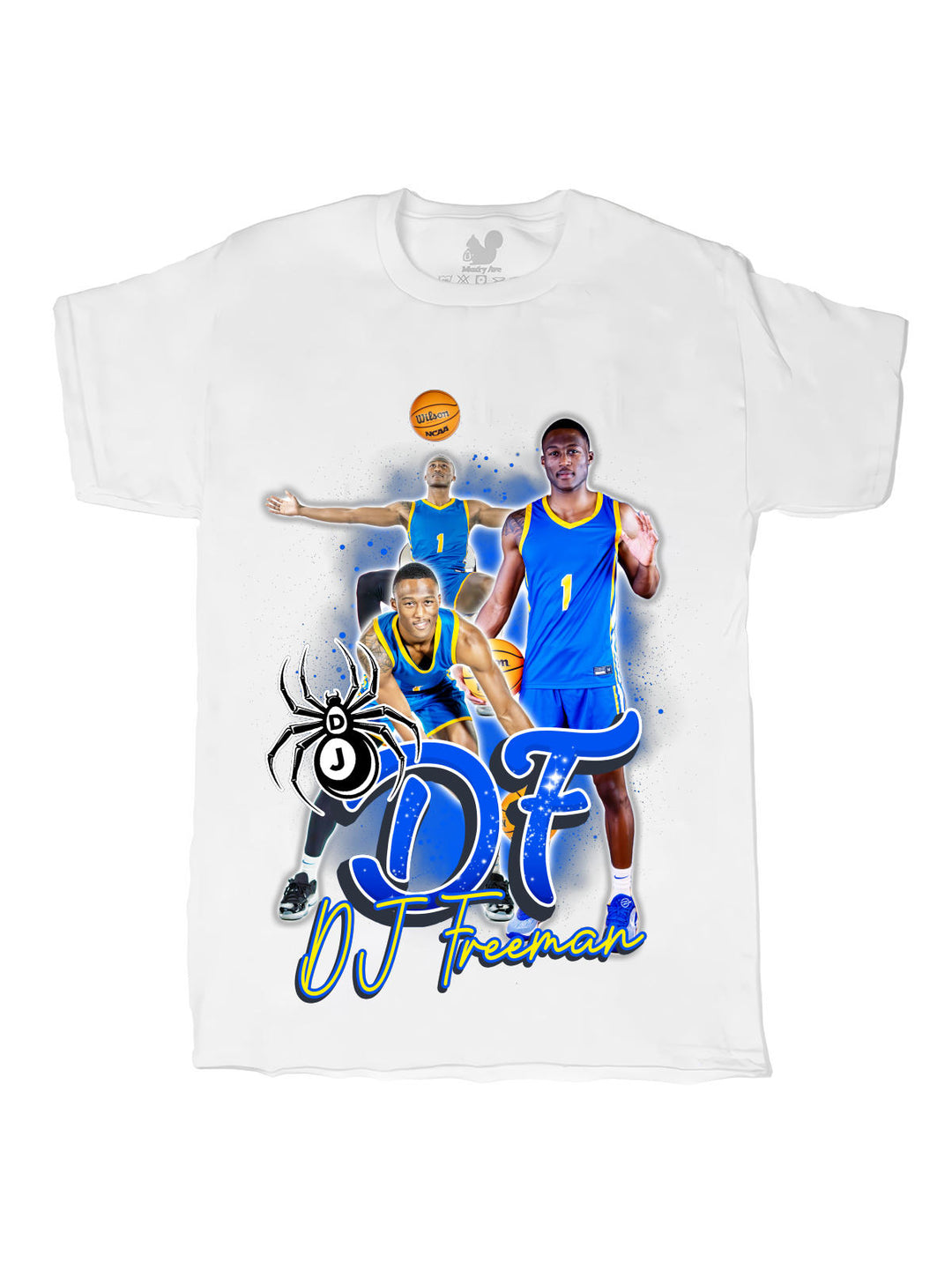 DJ Freeman Initials Oversize Print