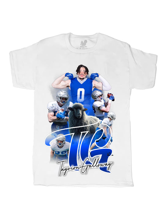 Tayvion Galloway Initials Oversize Print