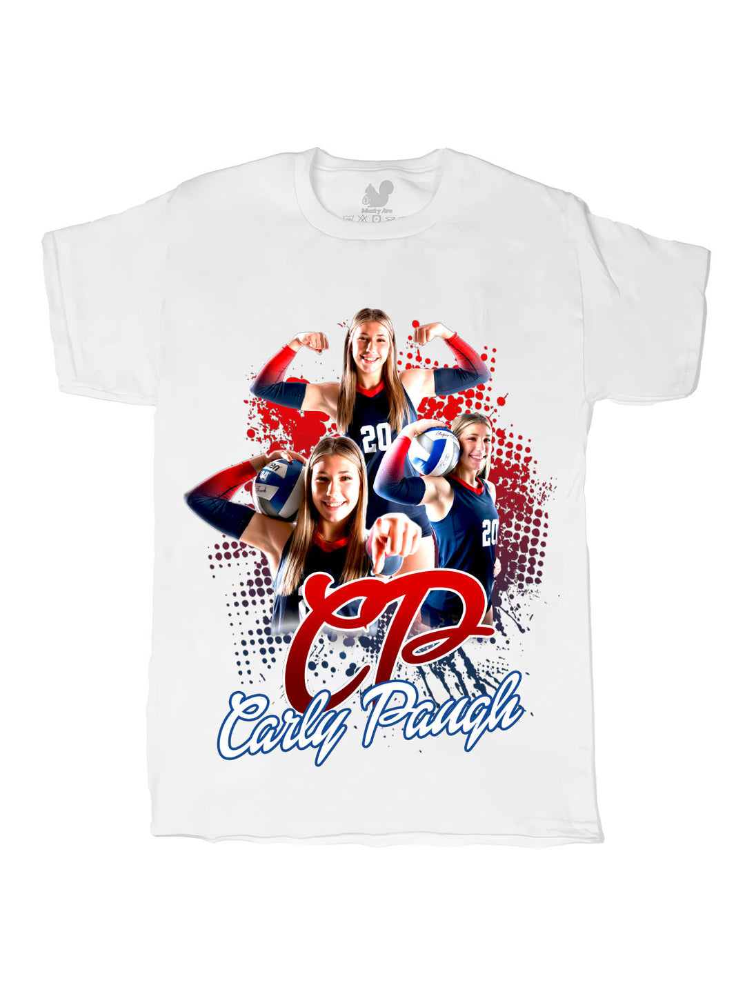 Carly Paugh Initials Oversize Print