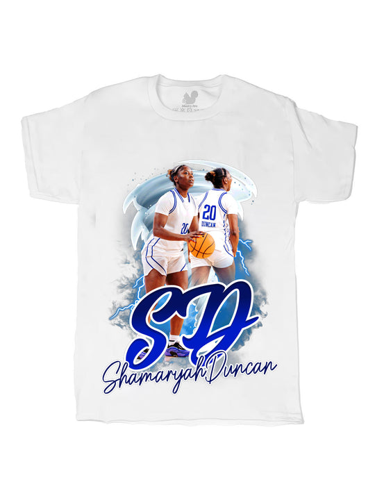 Shamaryah Duncan Initials Oversize Print