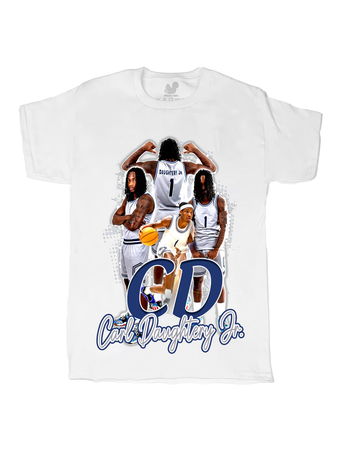 Carl Daughtery Jr Initials Oversize Print