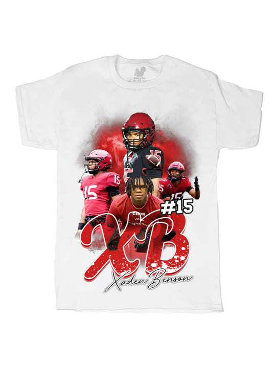 Xaden Benson Initials Oversize Print