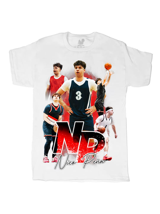 Nico Pena Initials Oversize Print