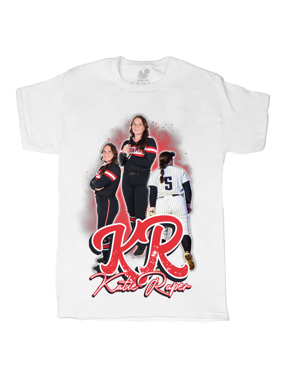 Katie Raper Initials Oversize Print