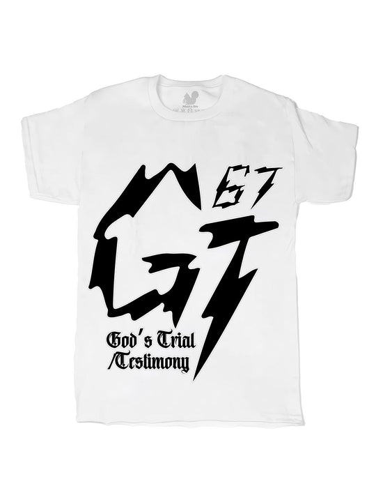 James Glover Tyson Logo Black Oversize Print