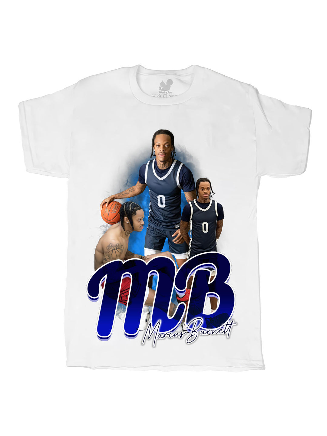 Marcus Burnett Initials Oversize Print