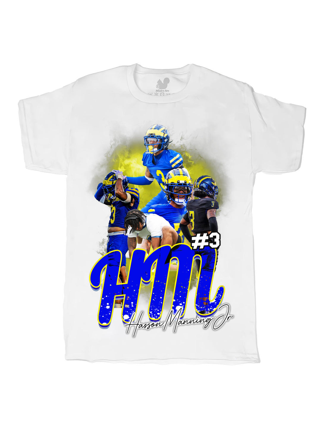 Hasson Manning Jr Initials Oversize Print