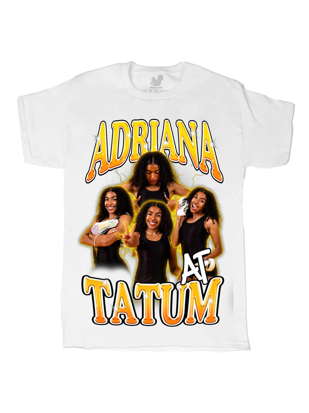 Adriana Tatum Collage Oversize Print