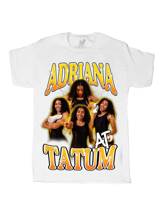 Adriana Tatum Collage Oversize Print
