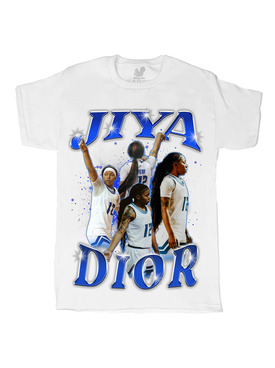 Jiya Perry Collage Oversize Print