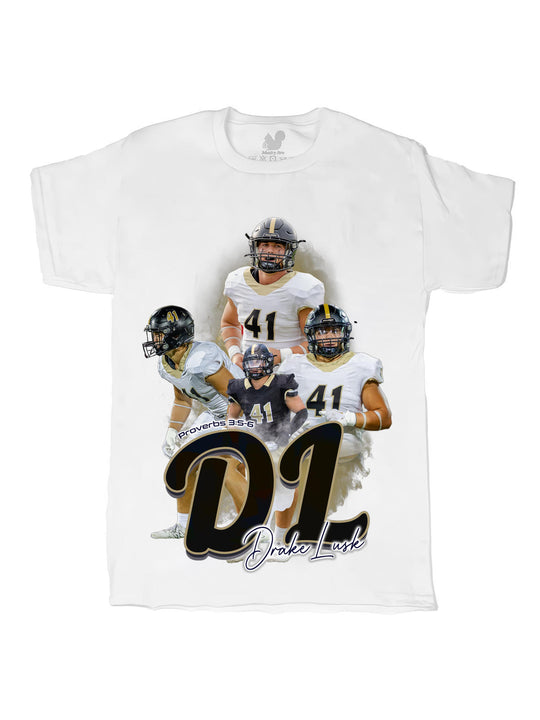 Drake Lusk Initials Oversize Print