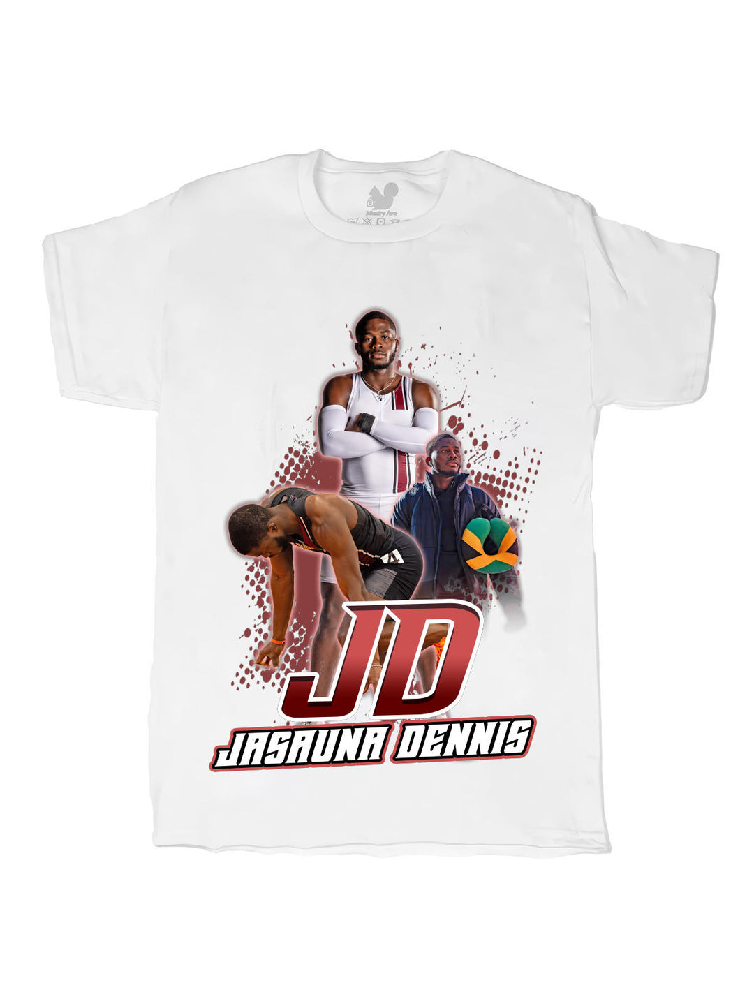 Jasauna Dennis Initials Oversize Print