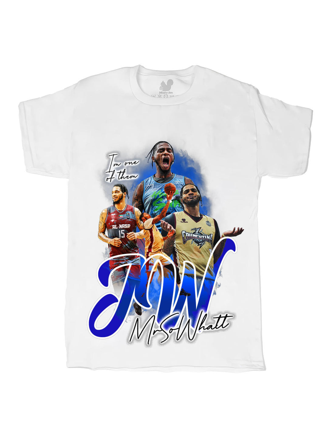 Jordan Washington Initials Oversize Print