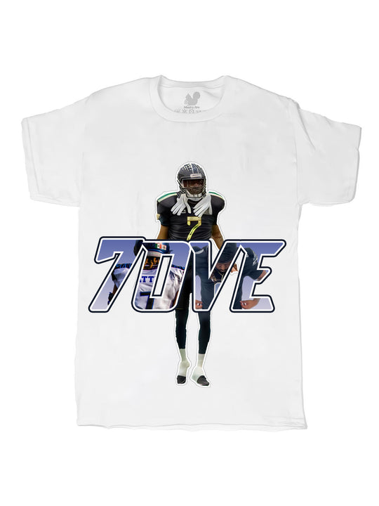 Quantaye Battle Logo Oversize Print