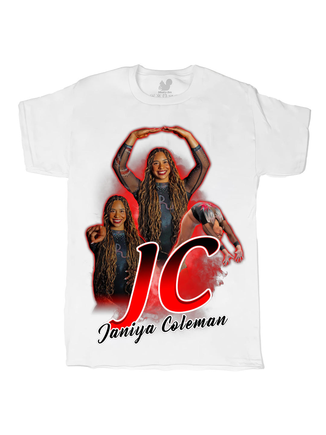 Janiya Coleman Initials Oversize Print