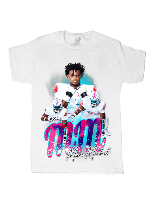 Marc Michel Initials Oversize Print