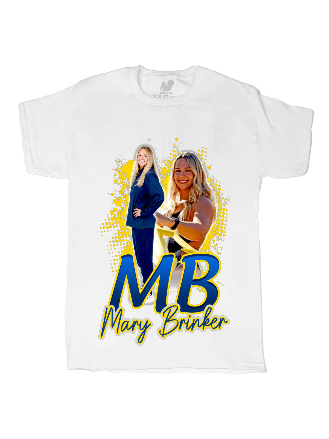 Mary Brinker Initials Oversize Print
